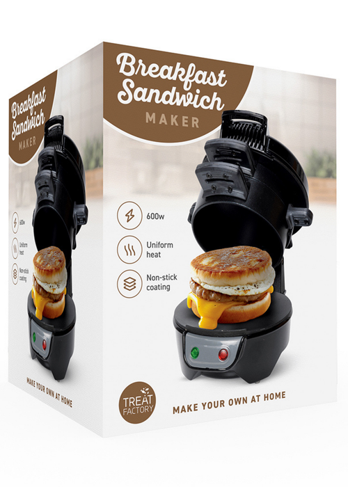 Treat Factory Black Muffin and Burger Maker - One Size Image 5