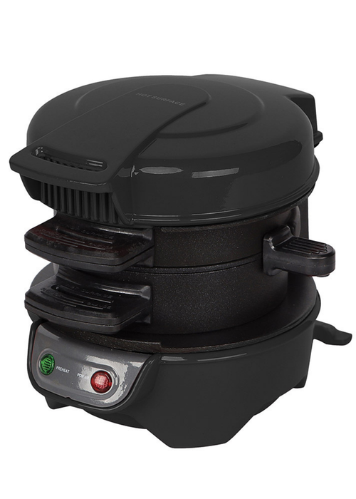 Treat Factory Black Muffin and Burger Maker - One Size Image 2