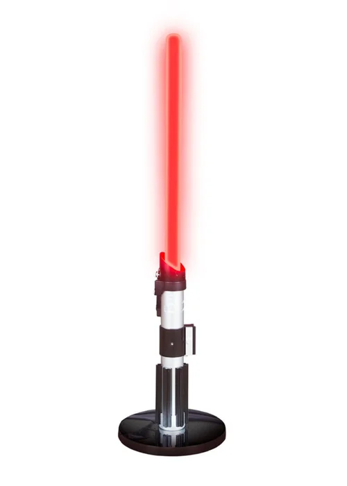 Disney Red Star Wars: Darth Vader Light Saber Desk Lamp - One Size Image 2
