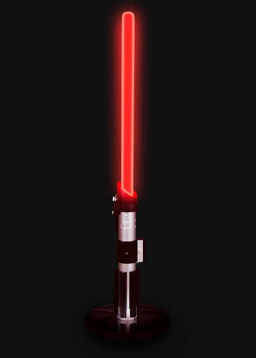 Disney Red Star Wars: Darth Vader Light Saber Desk Lamp - One Size Image 3