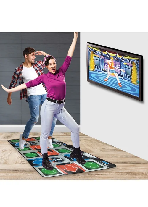 winning Multi 2 Player Dance Mat - One Size Image 1