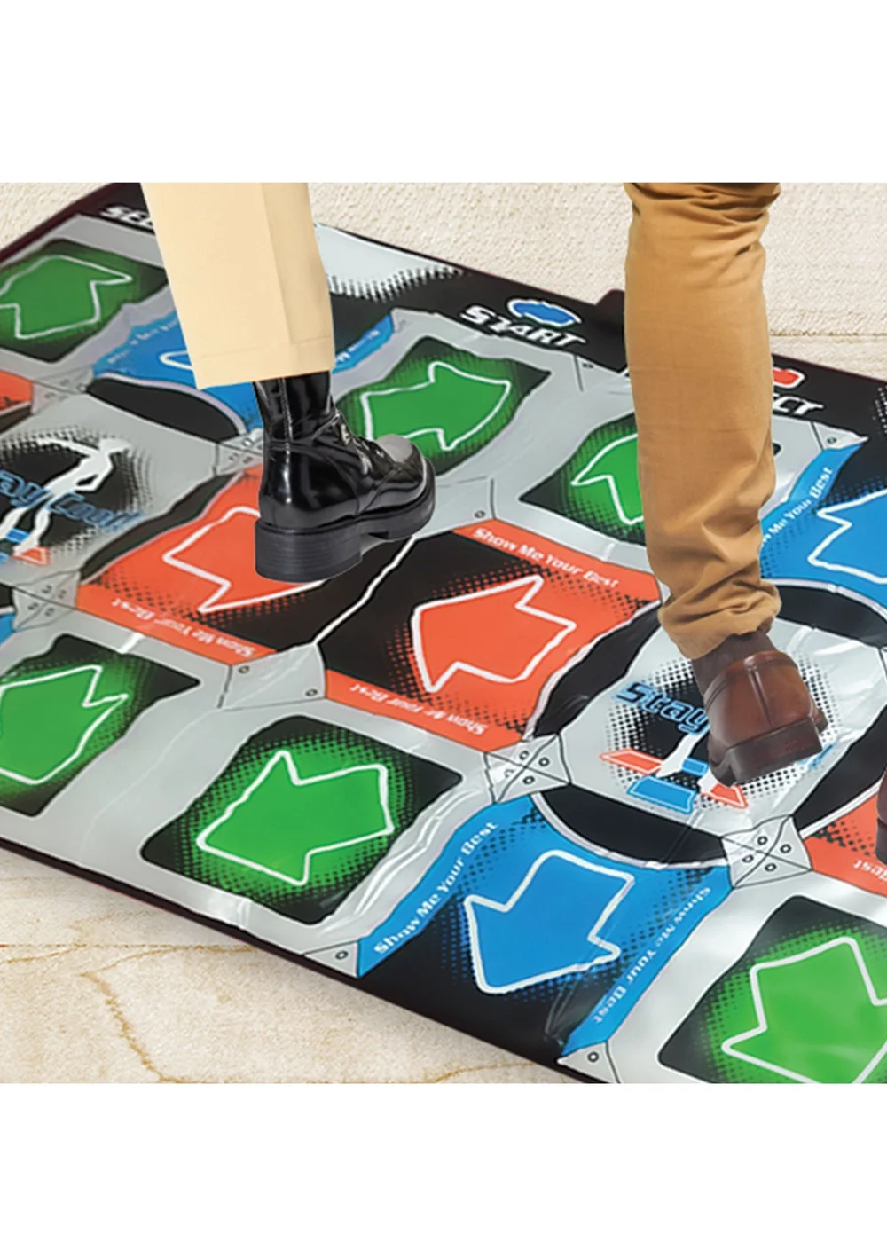 winning Multi 2 Player Dance Mat - One Size Image 3