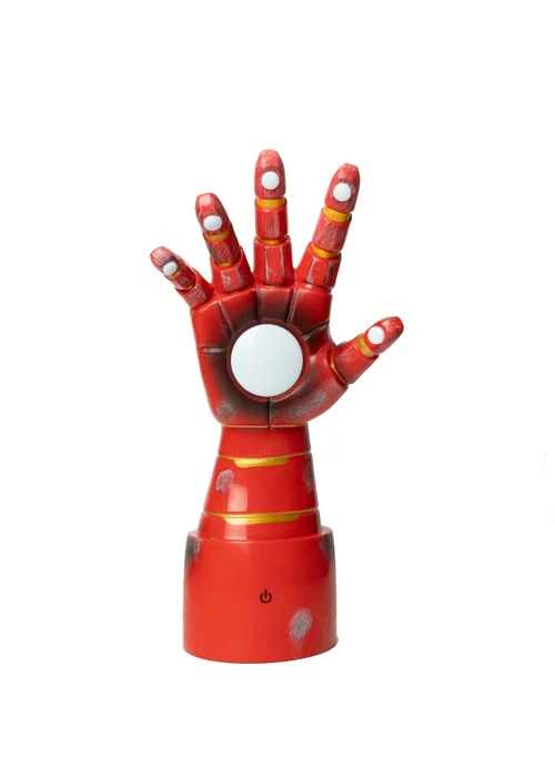 Marvel Avengers Red Iron Man Desk Lamp USB Powered - One Size Image 2