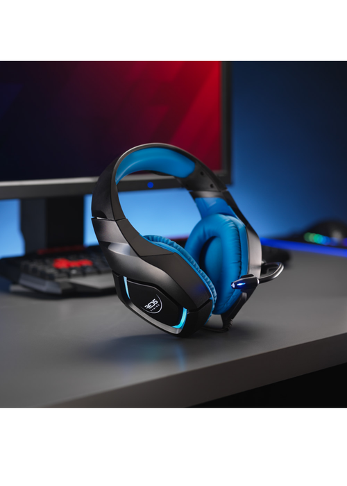 RED5 Black/Blue Gaming Headphone Nova 2 - One Size Image 1