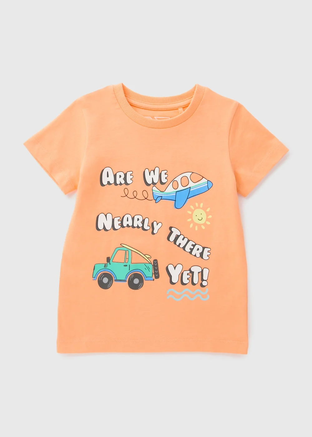 Boys Orange Vehicle Top (1-7yrs) - 1-1.5 Yrs Image 1