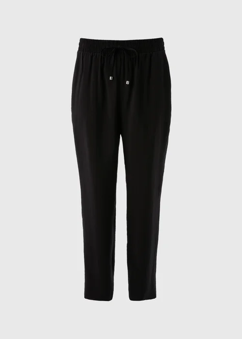 Papaya Petite Black Tapered Trousers - 6 Image 4