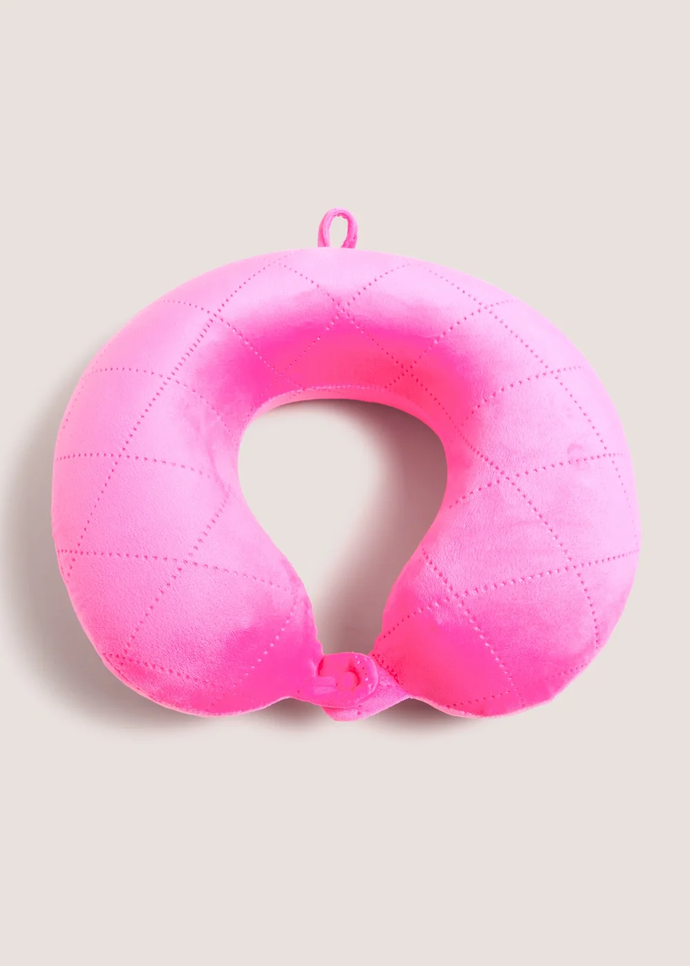 Pink Travel Pillow Image 1