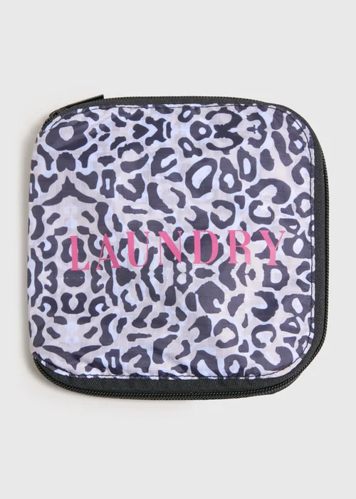 Leopard Laundry Bag Image 1