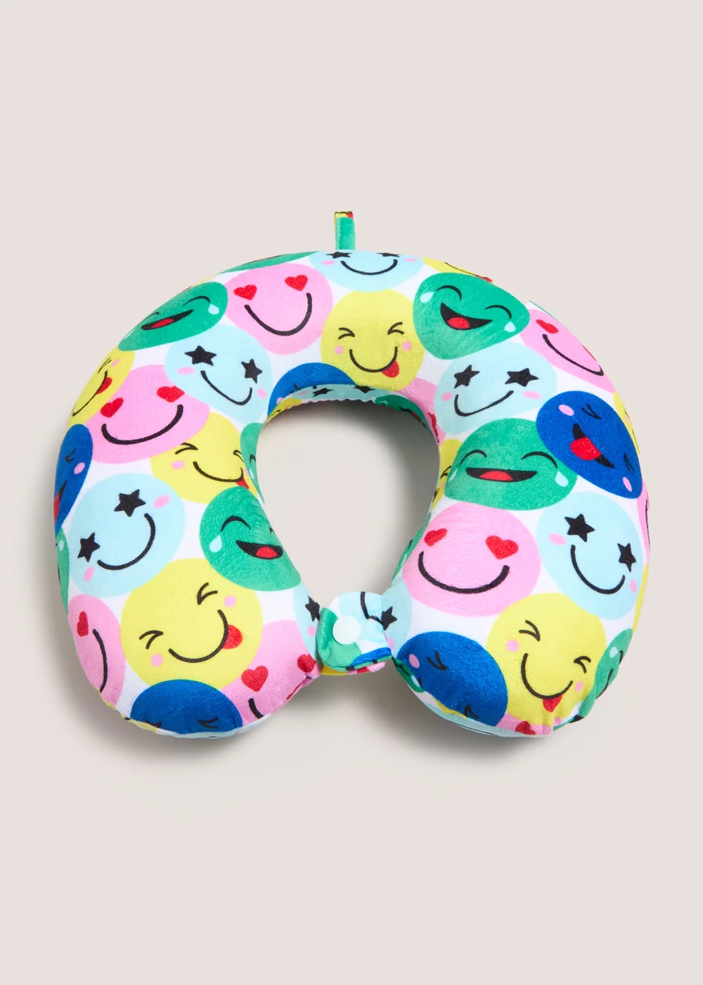 Smiley Travel Pillow Image 1