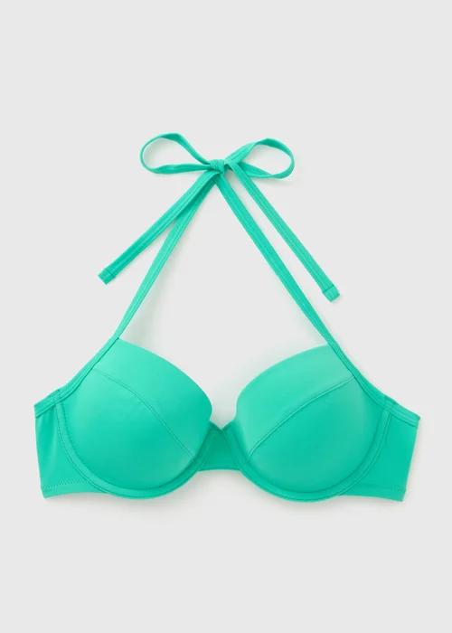 Green Padded Bikini Top - 32A Image 2