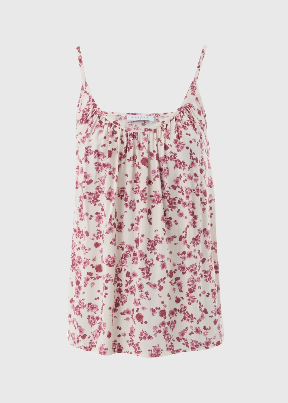 Raspberry Floral Cami Top - 8 Image 4