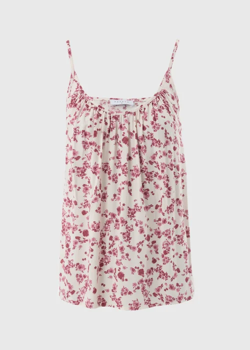 Raspberry Floral Cami Top - 8 Image 4