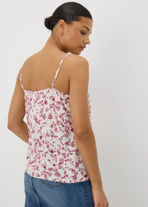 Raspberry Floral Cami Top - 8 Image 2