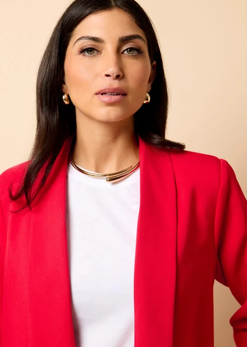 Little Mistress Red Co-Ord Blazer By Vicky Pattison - 8 Image 5