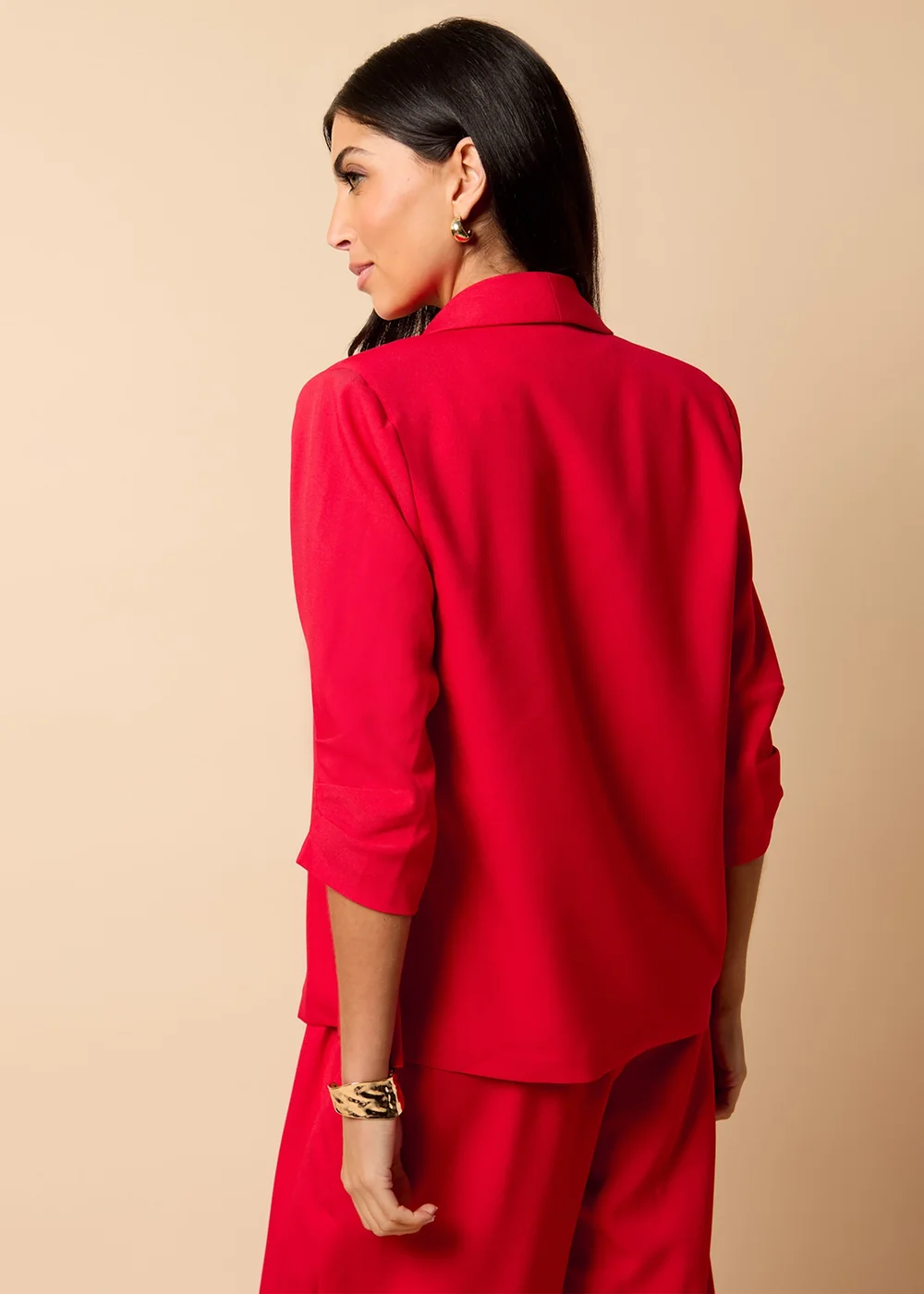 Little Mistress Red Co-Ord Blazer By Vicky Pattison - 8 Image 3