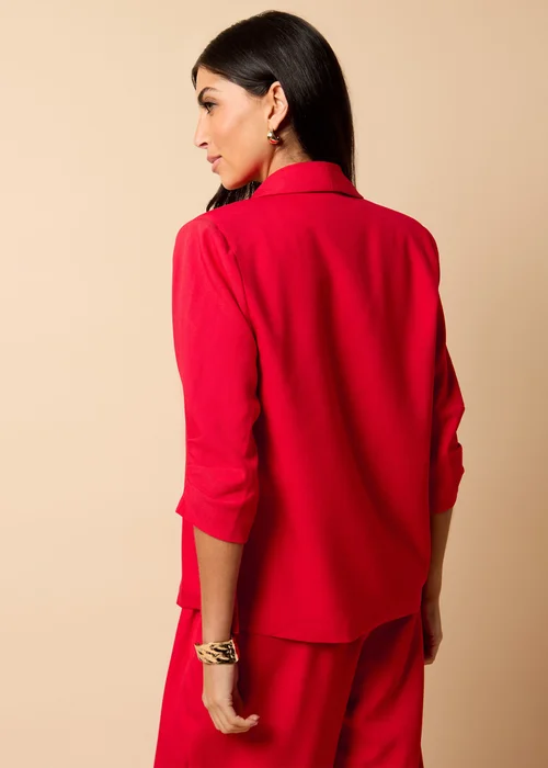 Little Mistress Red Co-Ord Blazer By Vicky Pattison - 8 Image 3