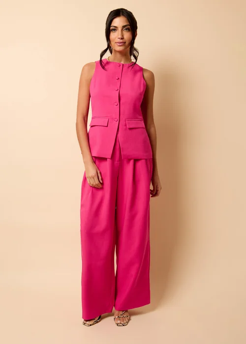 Little Mistress Pink Co Ord Waistcoat By Vicky Pattison - 8 Image 4