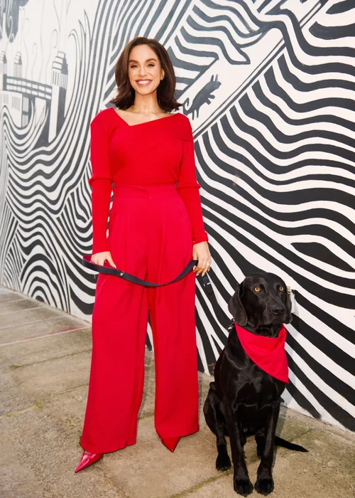 Little Mistress Red Knit Top by Vicky Pattison - 8 Image 1