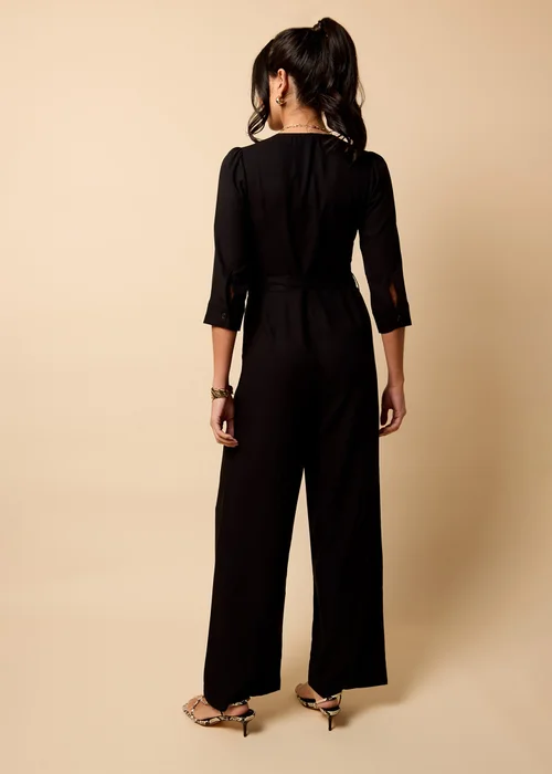 Little Mistress Black Tailored Jumpsuit By Vicky Pattison - 8 Image 3