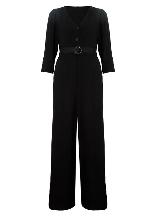 Little Mistress Black Tailored Jumpsuit By Vicky Pattison - 8 Image 5