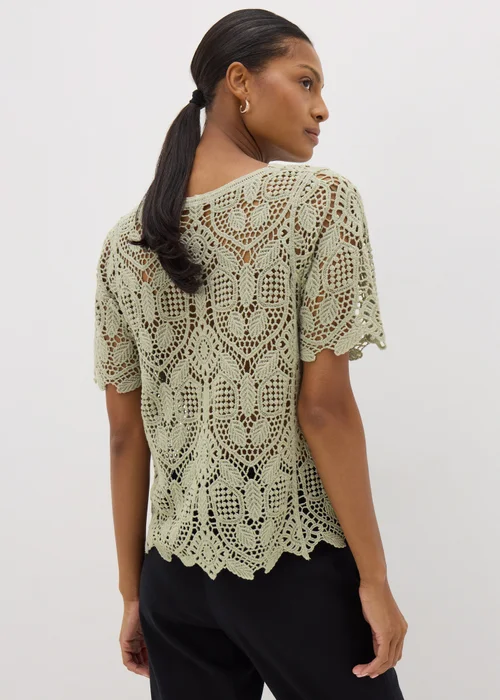 Green Crochet Top - 8 Image 2