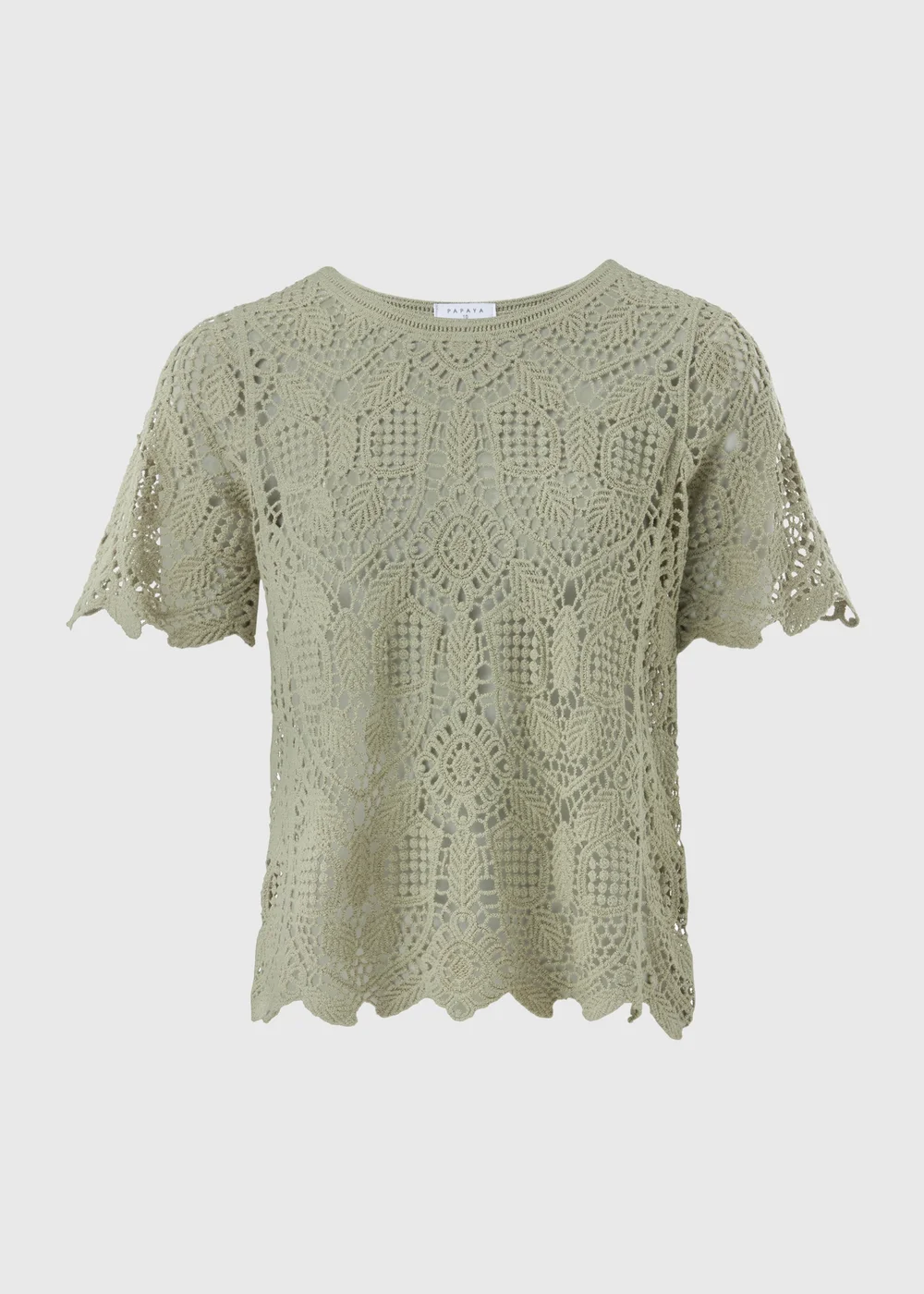 Green Crochet Top - 8 Image 4