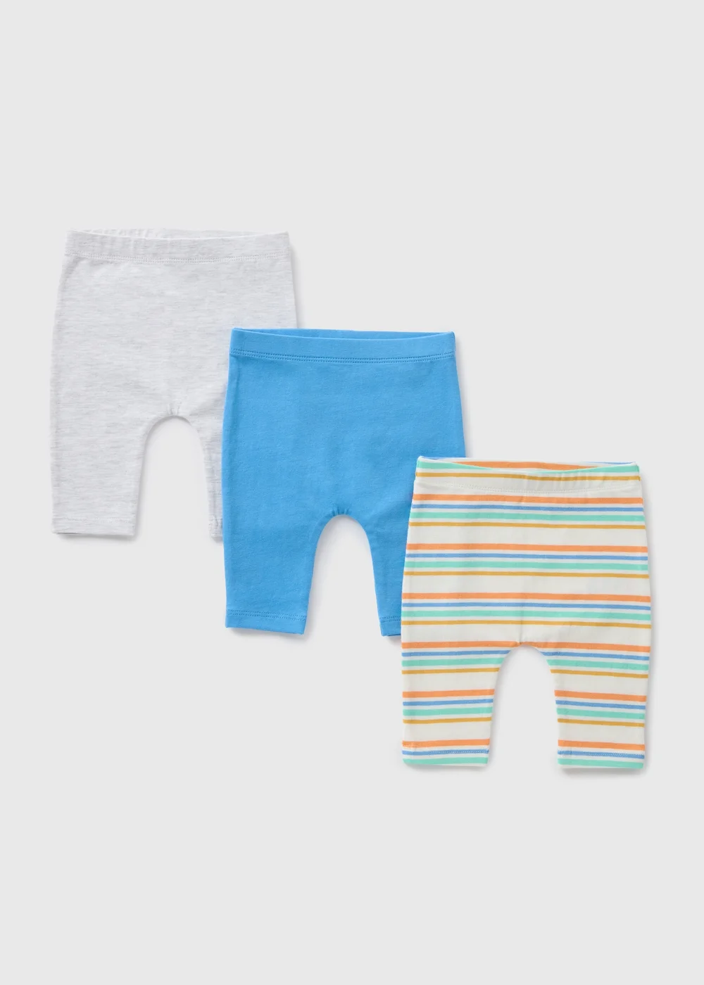 3 Pack Baby Multicolour Leggings (Newborn-23mths) - 9-12 months Image 1