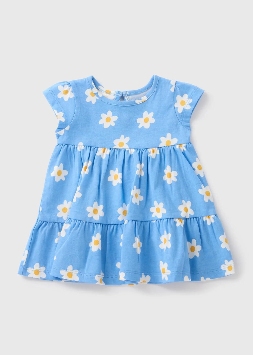 Baby Blue Daisy Dress (Newborn-23mths) - Newborn Baby Blue Daisy Dress (Newborn-23mths) - Newborn