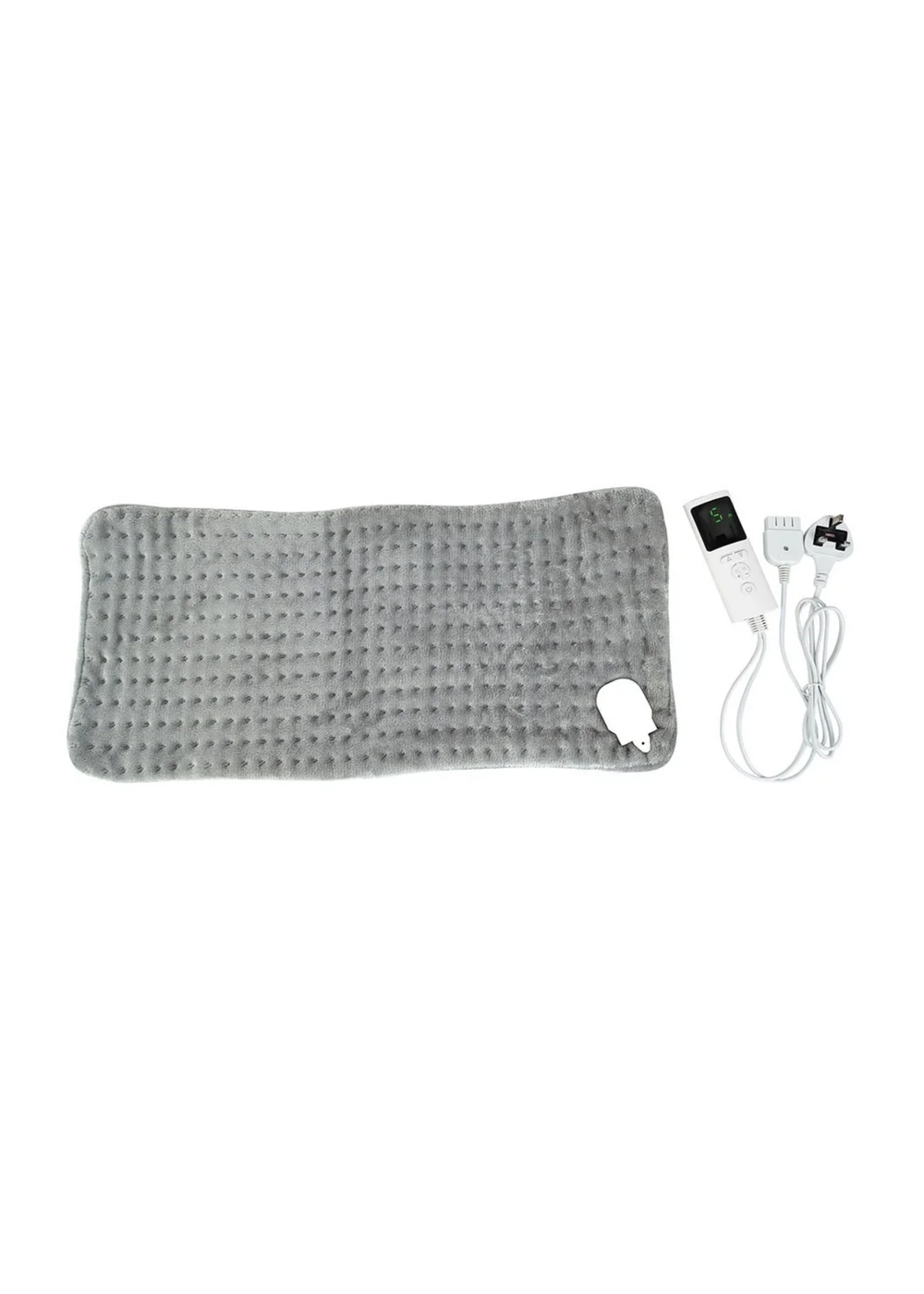 Wellbeing Grey Invigorating & Revitalising Heat Pad UK Plug - One Size Image 1