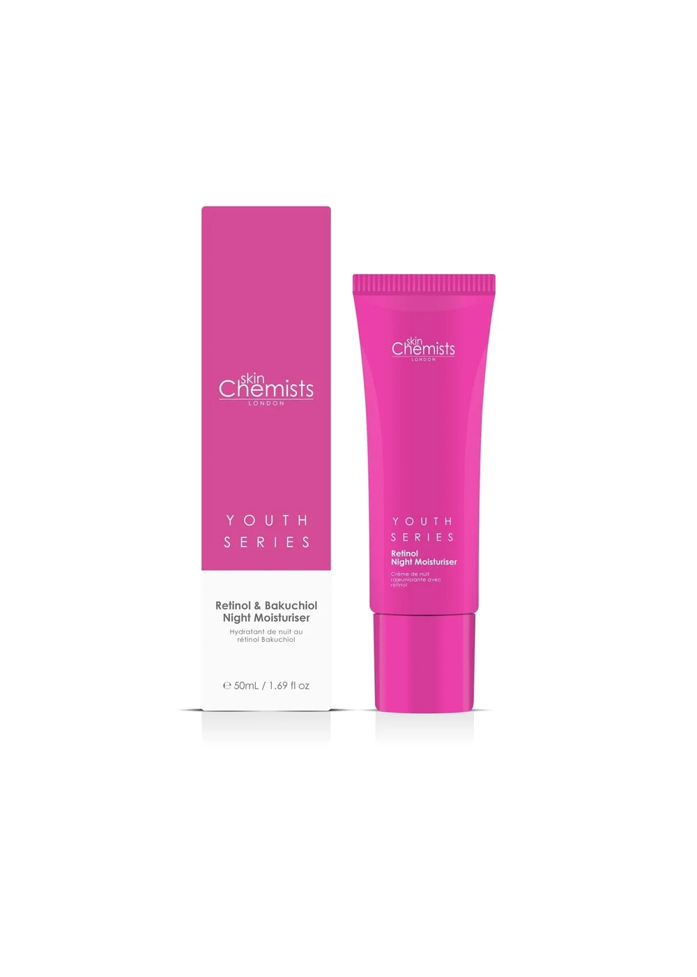 SkinChemists Retinol & Bakuchiol Night Moisturiser (50ml) - 50ml Image 2