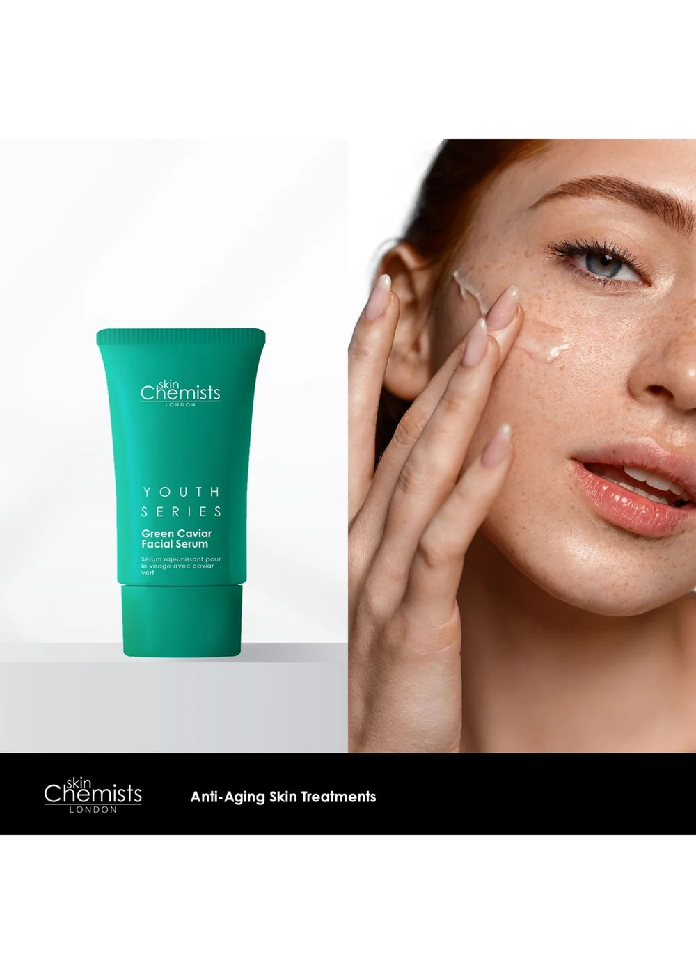 SkinChemists Green Caviar Facial Serum (30ml) - 30ml Image 4
