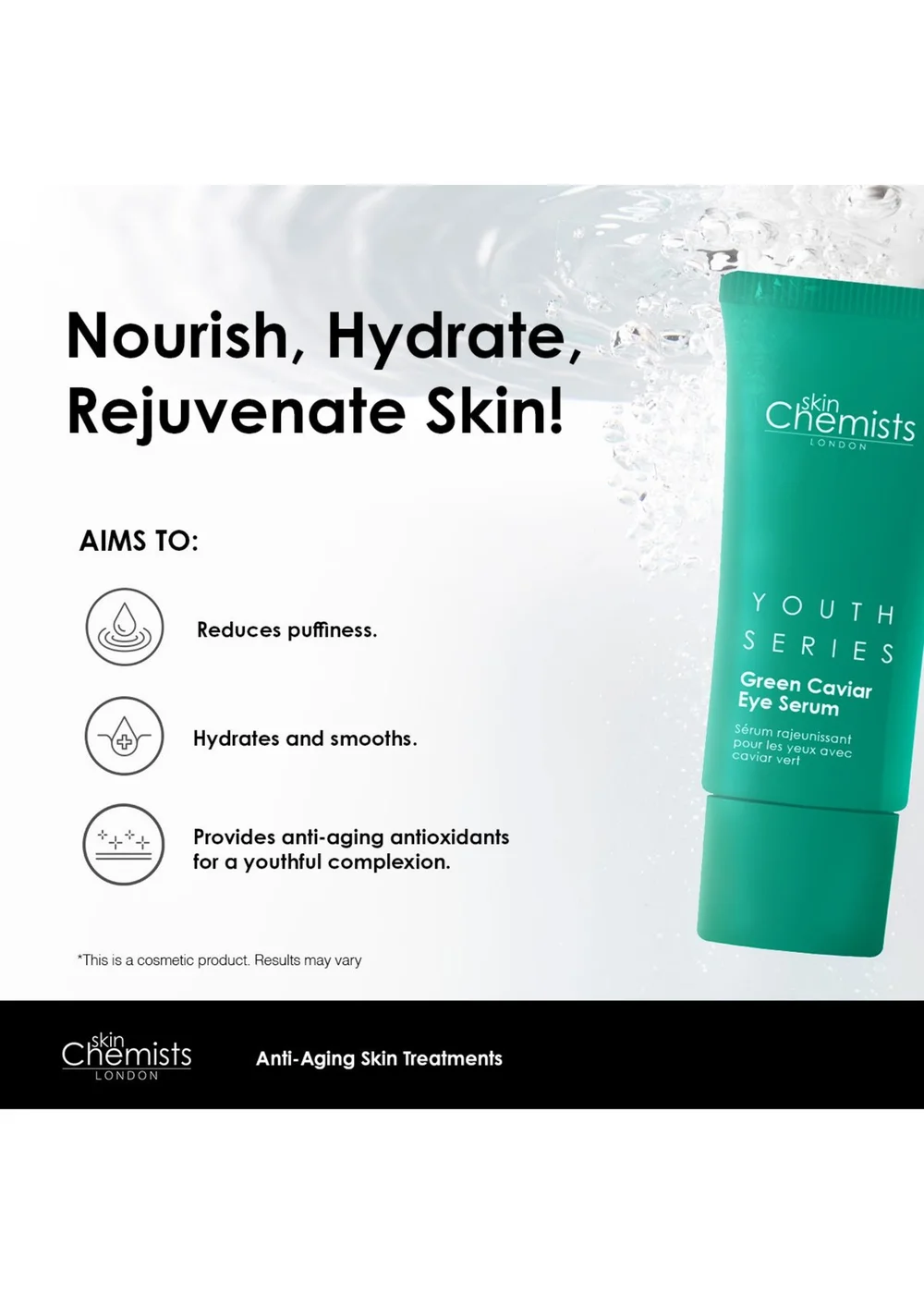 SkinChemists Green Caviar Eye Serum (15ml) - 15ml Image 3