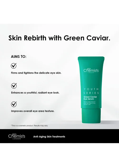 SkinChemists Green Caviar Eye Serum (15ml) - 15ml Image 5