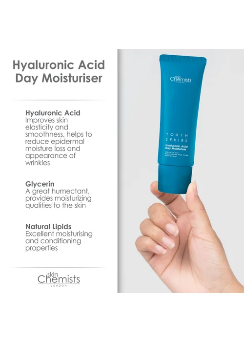 SkinChemists Hyaluronic Acid Day Moisturiser (50ml) - 50ml Image 5
