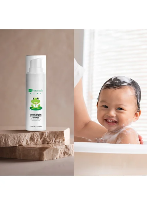 Dr Botanicals Natural Relaxing Chamomile Baby Shampoo (150ml) - 150ml Image 3