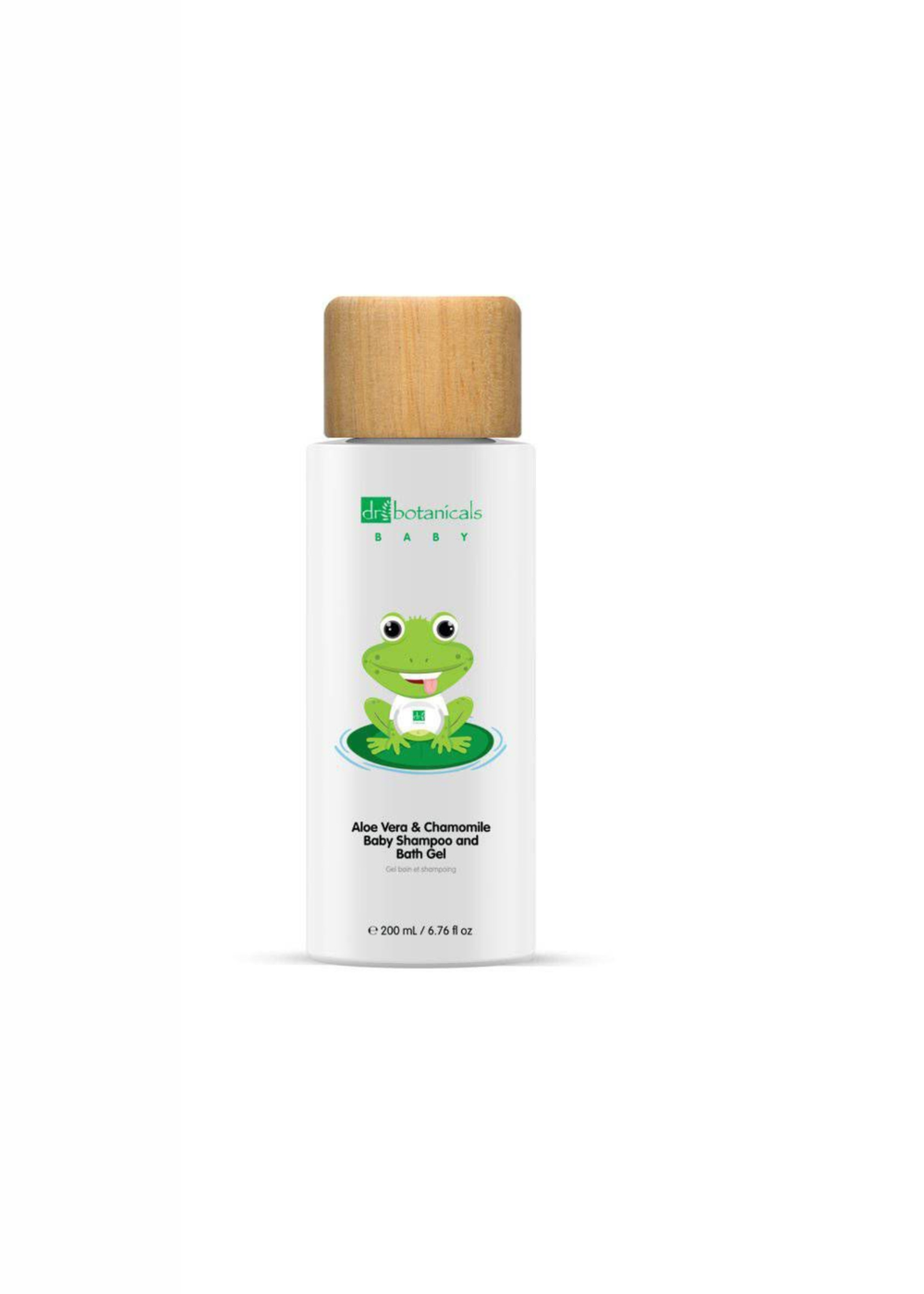 Dr Botanicals Aloe Vera & Chamomile Baby Shampoo & Bath Gel (200ml) - 200ml Image 1
