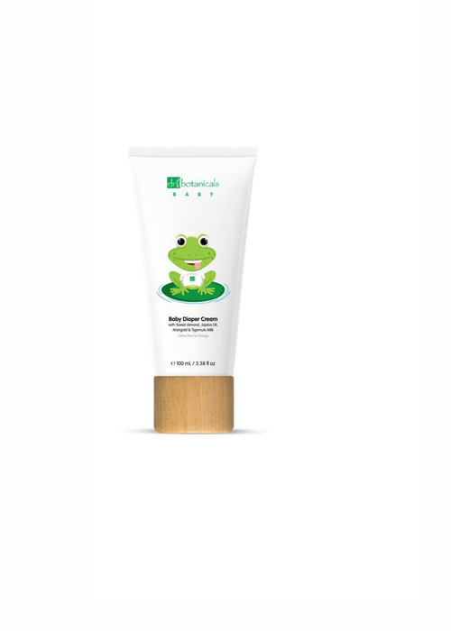 Dr Botanicals Jojoba & Sweet Almond Oil Baby Diaper Cream (100ml) - 100ml Image 1