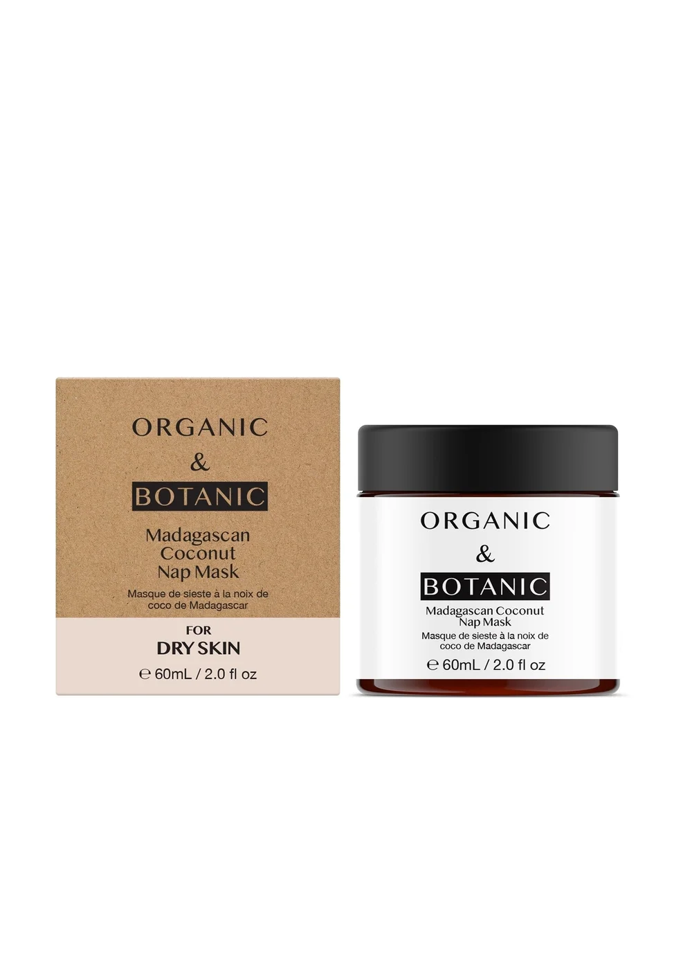 Organic & Botanic Madagascan Coconut Nap Mask (60ml) - 60ml Image 2