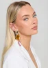 Madein Embellished Earrings - One Size Image 3