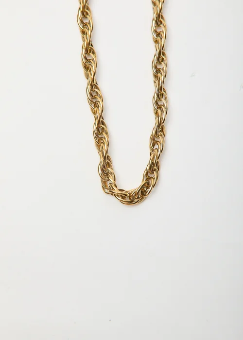 Madein Gold Twist Necklace - One Size Image 2