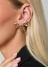 Madein Crinkle Bow Earrings - One Size Image 3