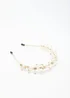 Madein Jewelled Headband - One Size Image 2
