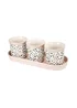Eleanor Bowmer Dalmation Herb Pots Set of 3 - One Size Image 1