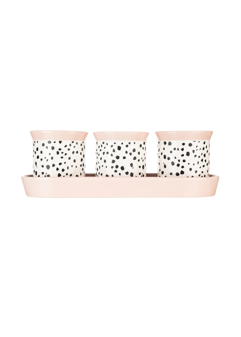 Eleanor Bowmer Dalmation Herb Pots Set of 3 - One Size Image 2