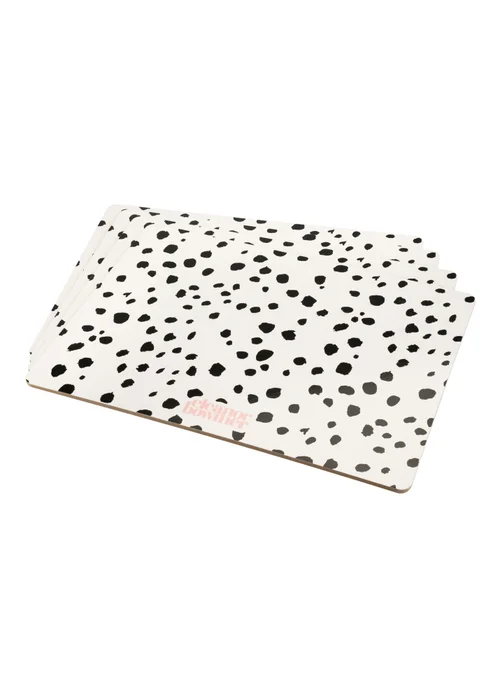 Eleanor Bowmer Dalmatian Corkbacked Placemats Set Of 4 - One Size Image 1