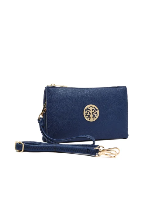 Raffaella Blue Clutch Purse - One Size Image 1