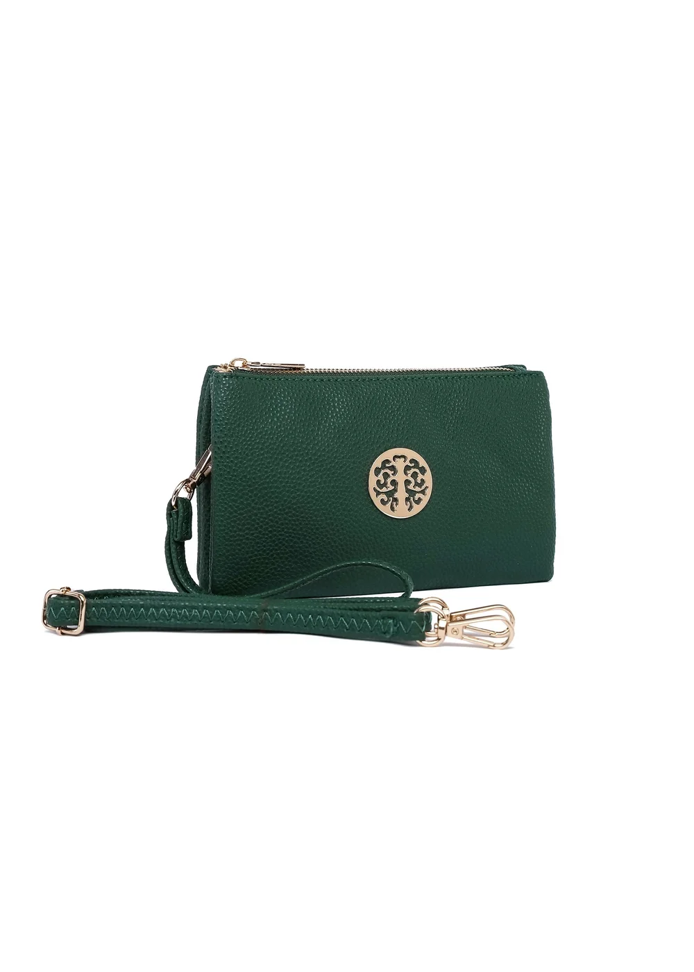 Raffaella Green Clutch Purse - One Size Image 1