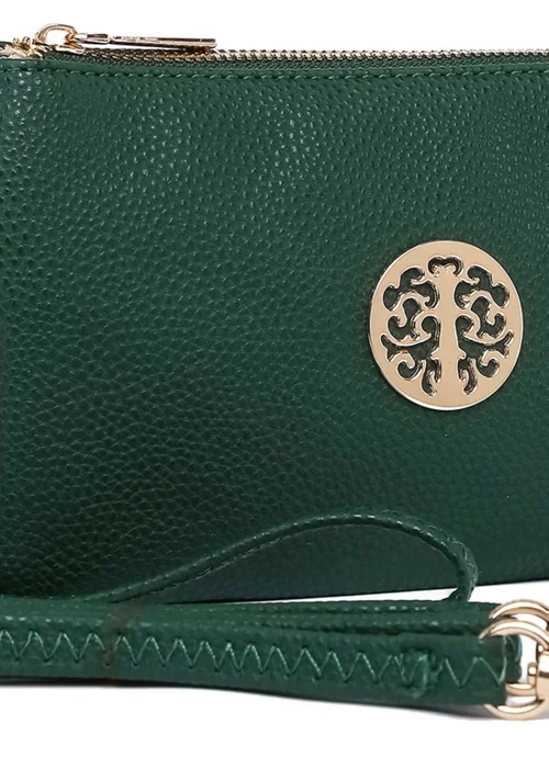 Raffaella Green Clutch Purse - One Size Image 2