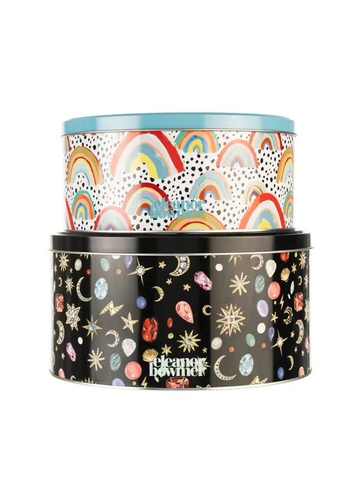 Eleanor Bowmer Cake Tin S02 Gem & Rainbow - One Size Image 1