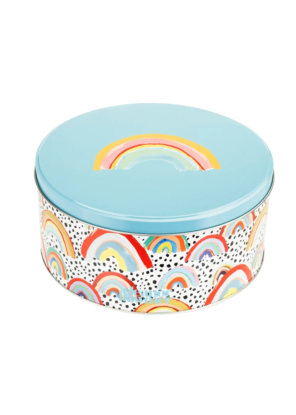 Eleanor Bowmer Cake Tin S02 Gem & Rainbow - One Size Image 2